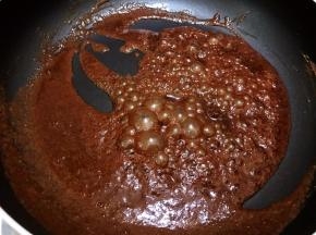 最小火炒至融化