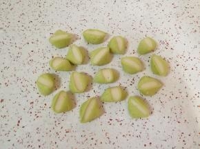 切成小剂子。