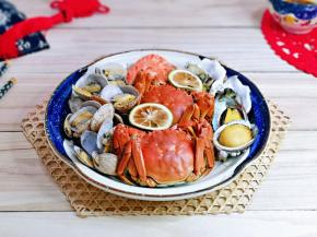 海鲜的最佳烹饪放弃就是蒸。