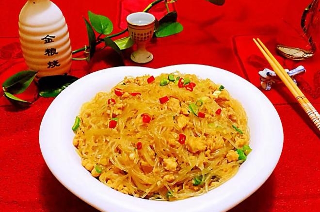 肉末粉丝