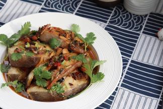 酱烧比目鱼成品图