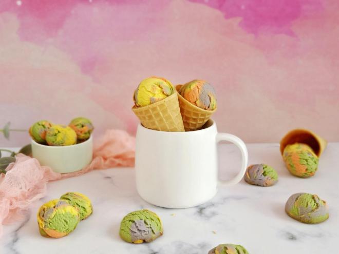 不会融化的冰淇淋（曲奇）