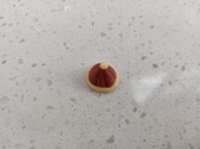 用黄色面团围个边边点缀一下