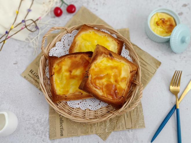 酸奶布丁烤吐司