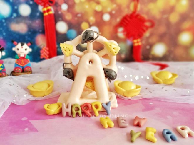 新年摩天轮馒头