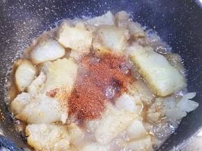虾籽，翻炒