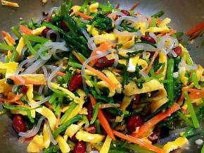 所有的调味料拌匀入味即可享用