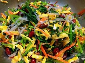 所有的调味料拌匀入味即可享用