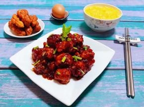 搭配小米粥、鸡蛋、小麻花就是营养丰富的一餐
