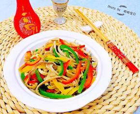 爆炒猪肚也是宴客的拿手好菜