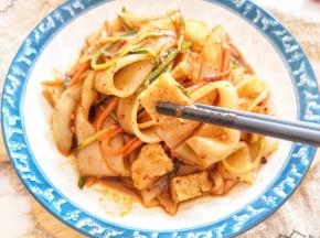 好吃的面筋。