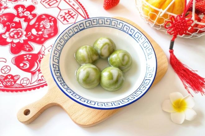 枣泥果仁汤圆