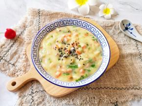 玉米糊糊做好啦！