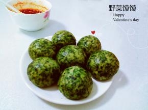 野生荠菜香味比大棚种植的浓，成品鲜香味美，非常赞。可以蘸着红油蒜汁吃，也可以搭配扣肉、红烧肉、炒鸡蛋等菜，随自己喜好。