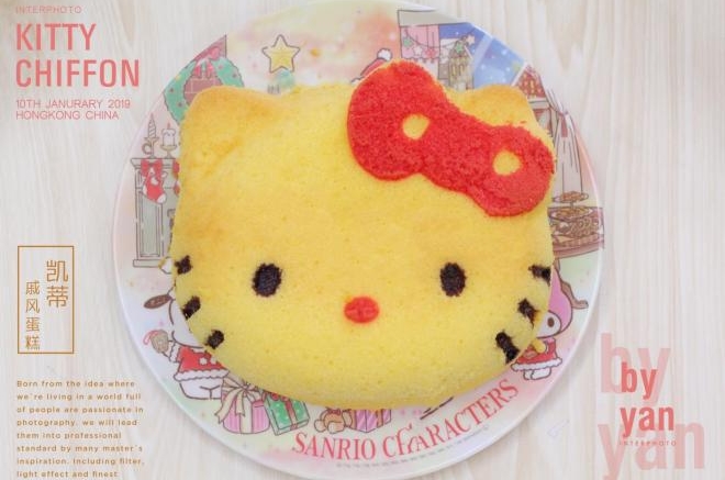 Kitty戚风蛋糕
