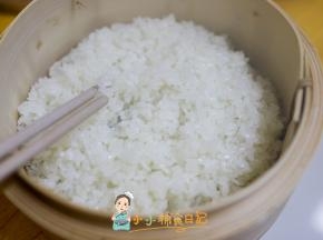 蒸好以后是这样的一粒粒的非常好
