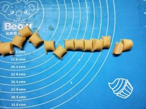 切成大小差不多的小面团