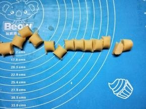 切成大小差不多的小面团
