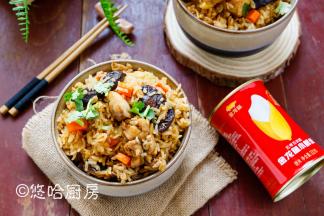 香喷喷的米饭非常诱人，小鲜米的香味是真香。