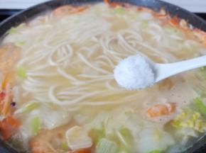 面条劲道爽滑！