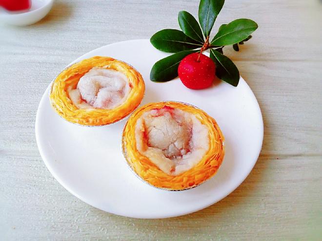 烤山楂汤圆（蛋挞皮版）