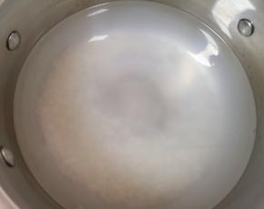 加入纯净水大火烧开。