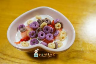 撒上谷物圈就好了