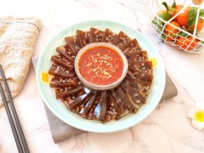 颜值和味道并存的凉拌菜。