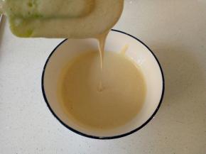 搅拌均匀，搅拌好的状态