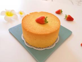 美美哒戚风蛋糕。