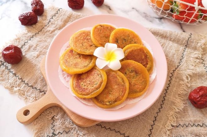 枣泥南瓜饼