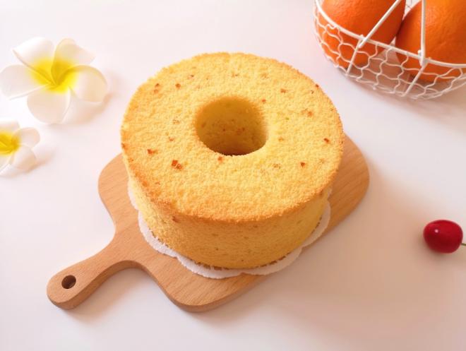 橙香戚风蛋糕