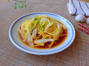 快用果醋来试试醋溜白菜。