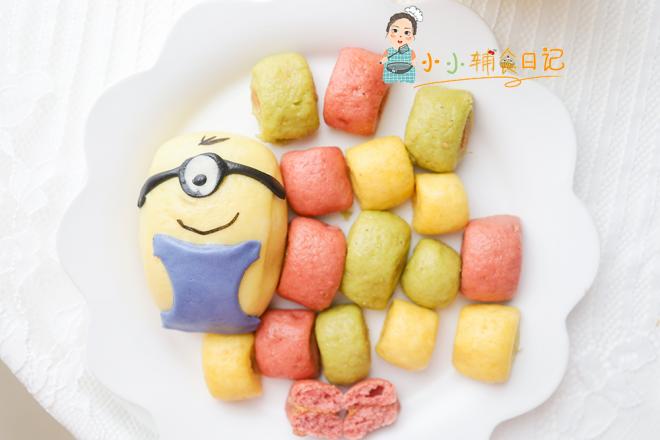 9个月以上辅食迷你肉松夹心馒头