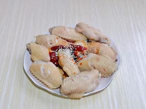 最后加入白芝麻。