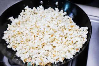 爆米花做好了关火