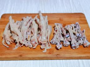 依次做好，指头上的骨头没有去哈，如果你想去掉也可以呦～