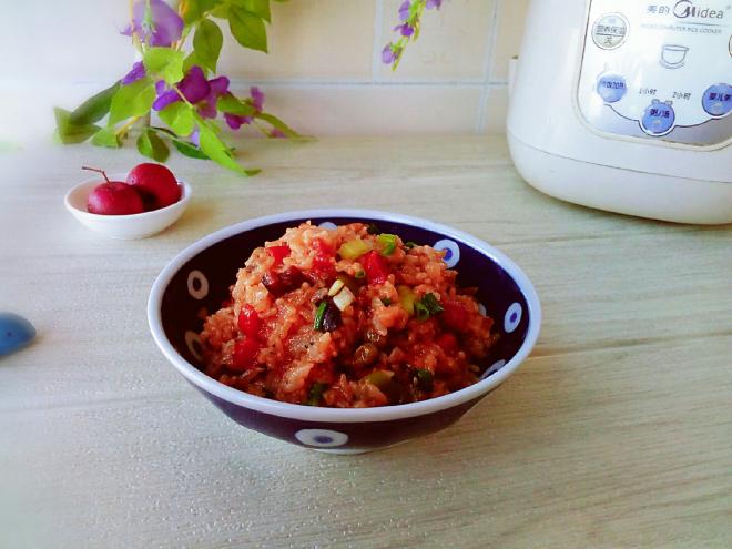 五花肉时蔬焖饭