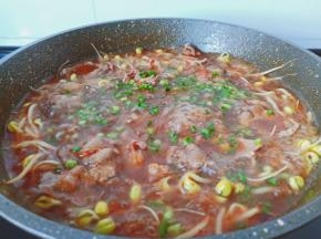 撒点葱花即可。