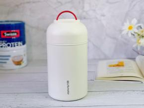 盖子拧紧焖4-5小时，也可以上班带上出门，中午吃正好呦～