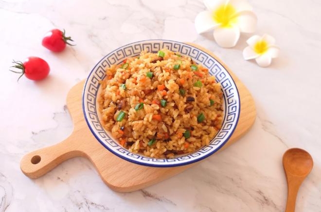 鲜贝露炒饭
