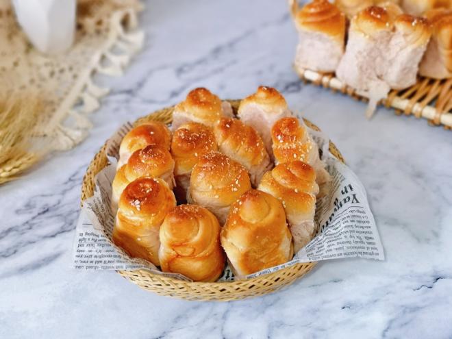 蜂蜜紫薯小面包