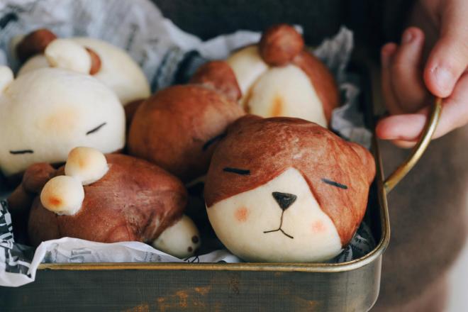 哄小孩神器：卡通面包