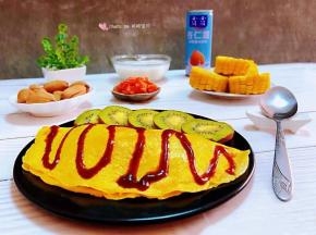 每天为家人做营养丰富的早餐是我最开心的事情