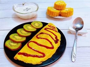 搭配杏仁露和玉米简直是好喜欢