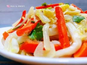 醋溜大白菜做起来方便快捷营养丰富