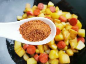 加一勺孜然粉。