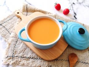 半个小时左右，红薯银耳糊就做好了。