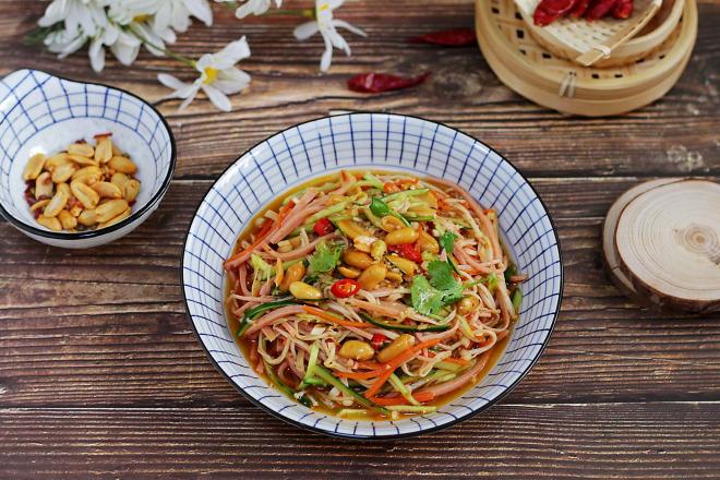 酸辣凉拌金针菇