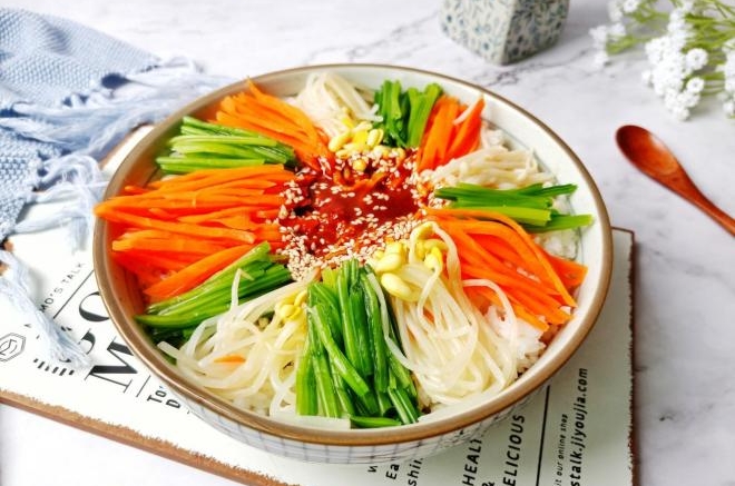 简易版韩国拌饭